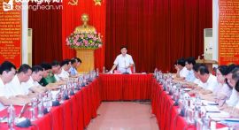 Ban Chỉ đạo Cải cách hành chính tỉnh Nghệ An họp phiên thứ hai